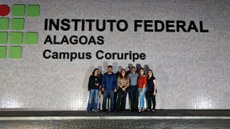 Servidores do campus Rio Largo na inauguração do campus Coruripe