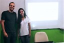 Leonardo Silva e Joseane Silva apresentaram ferramenta de aprendizagem desenvolvida para alunos que estão iniciando a programar.jpeg