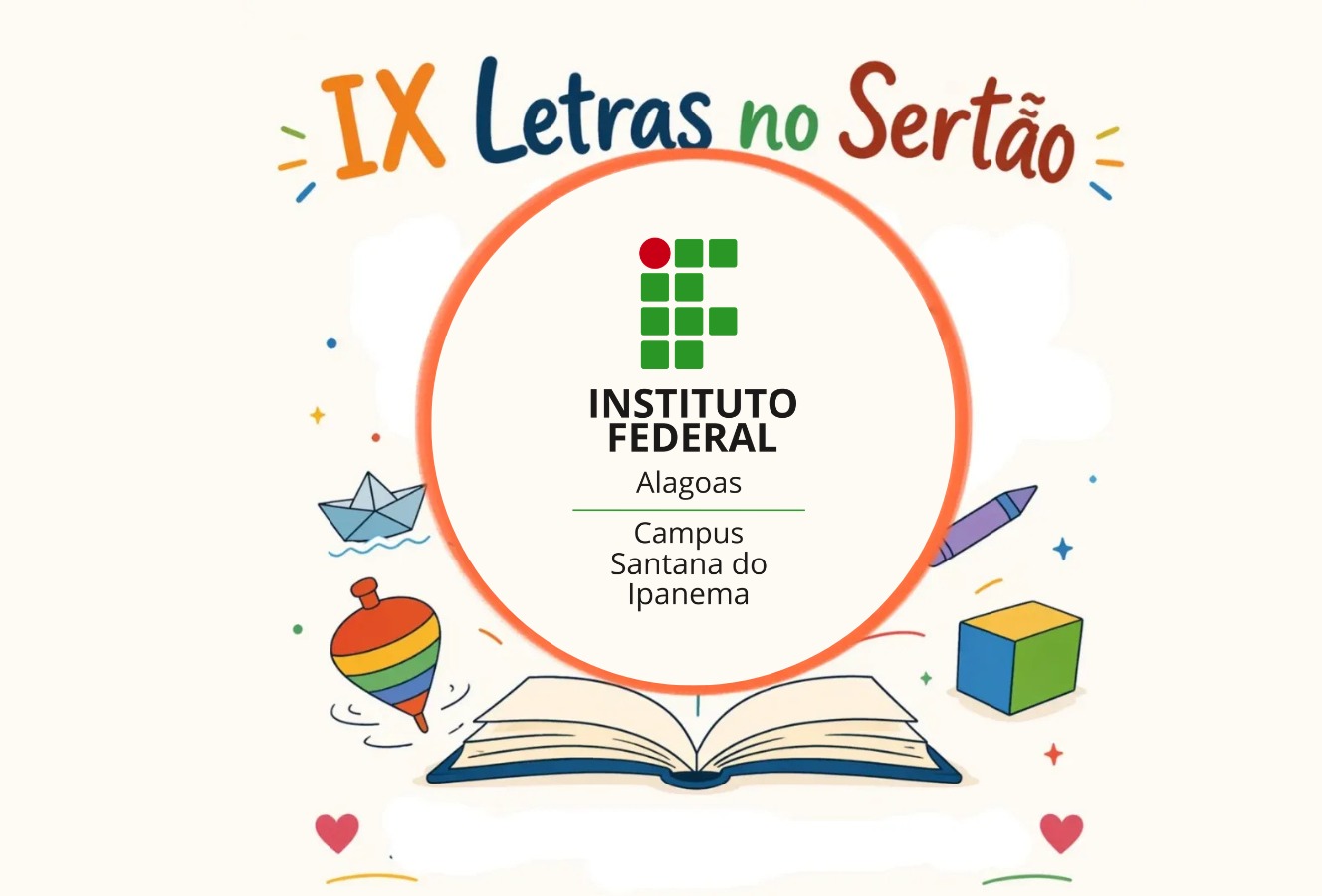 Campus Santana do Ipanema promove a 9ª edição do Letras no Sertão
