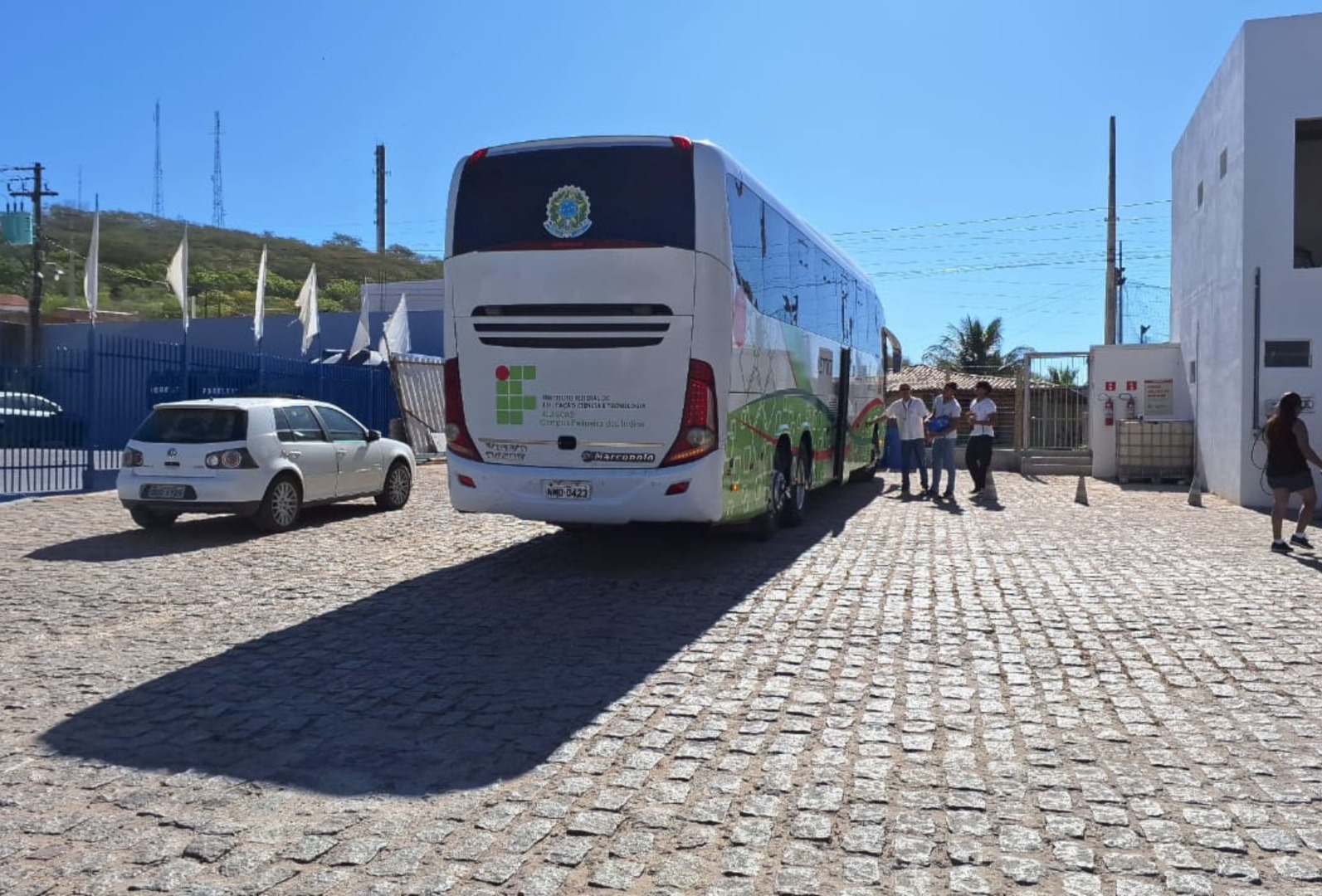 Visita técnica de estudantes do Campus Santana