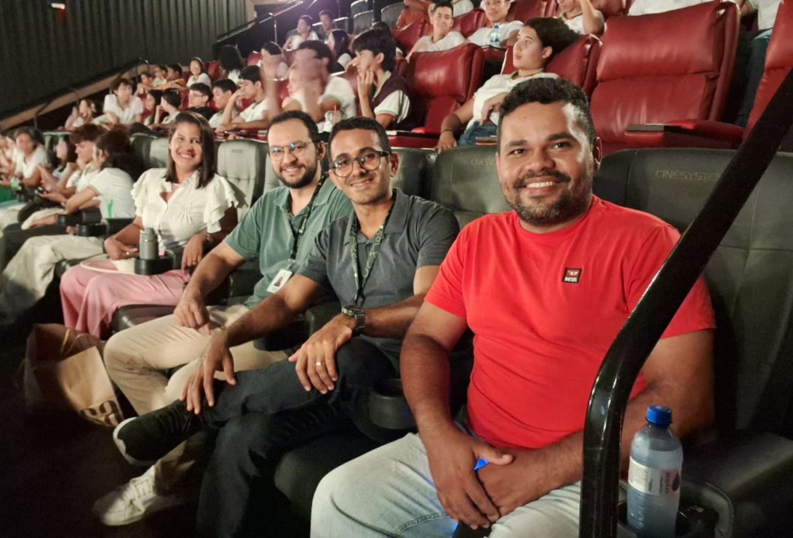 Visita técnica de estudantes do Campus Santana