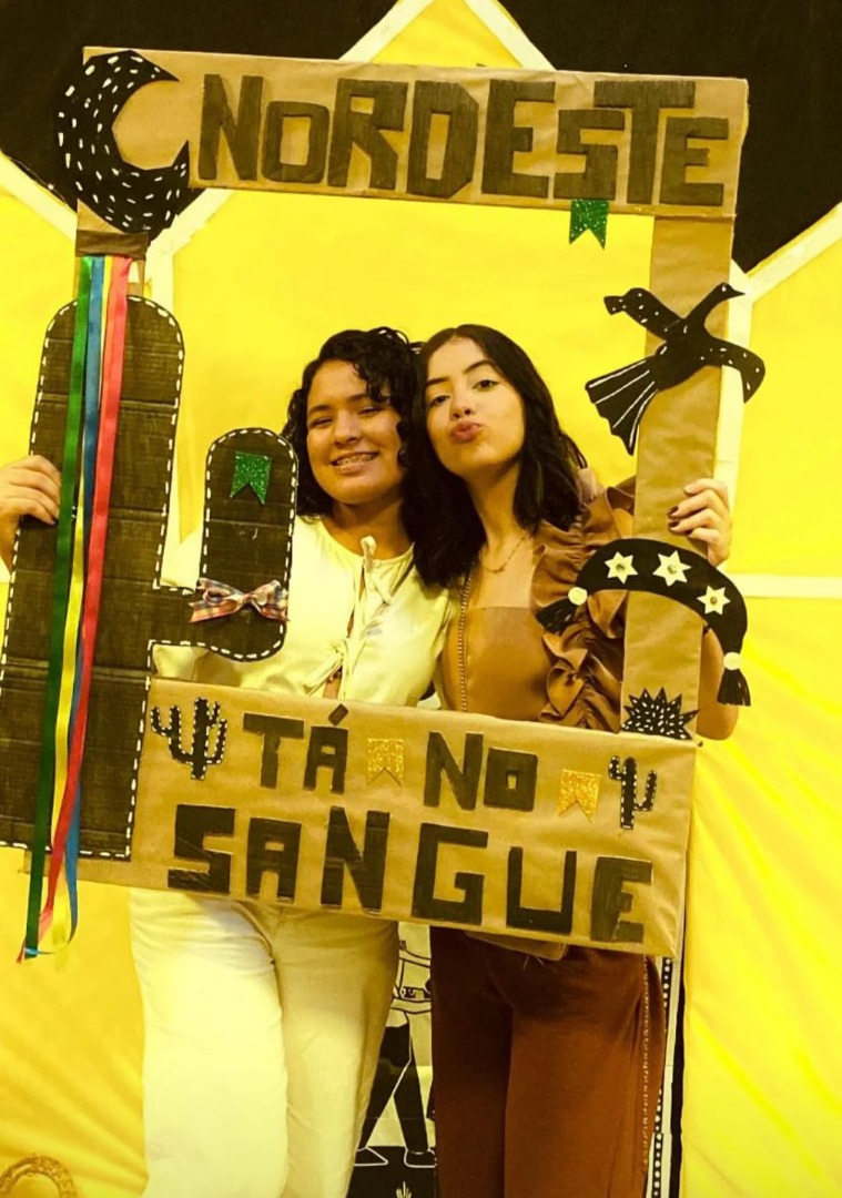 A sala de cultura nordestina destacou o amor pelo Nordeste..jpeg