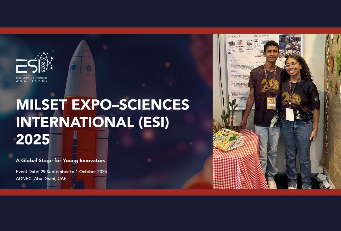 Rômulo Nascimento e Ana Júlia Ramalho foram classificados em etapa nacional do evento.jpg