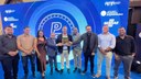 Representantes da prefeitura do município do São Miguel dos Campos e do Instituto Federal de Alagoas estiveram na cerimônia de premiação.jpg