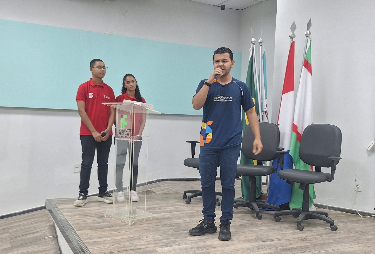 Lamon Florentino, egresso do campus São Miguel