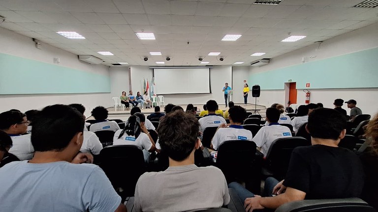 Aula inaugural aconteceu na quinta-feira, no,  auditótio do Campus.jpeg