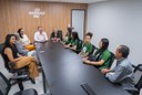 Reunião da equipe EcoMats com o Sebrae Alagoas (Foto: Agência Sebrae de Notícias)