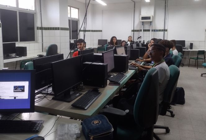 Alunos participantes puderam interligar astronomia e astronáutica aos assuntos de seu interesse 