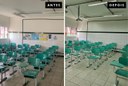 Salas de aula revitalizadas