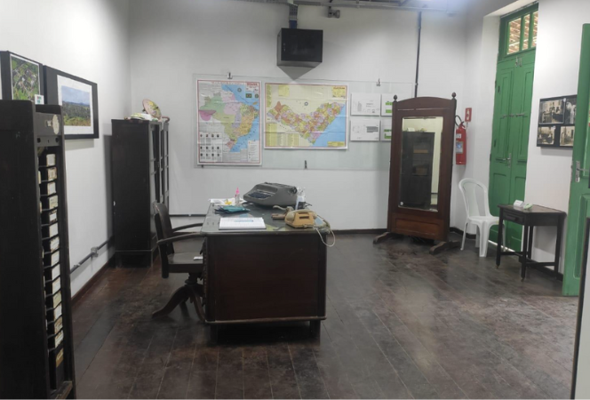 Entre suas ações, Comissão de Preservação do Patrimônio Histórico e Cultural organizou uma exposição permanente no Casarão sobre a história do Campus