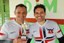 Servidores Cleylton e Peterson, do Campus Satuba, conquistaram medalha de prata no Voleibol