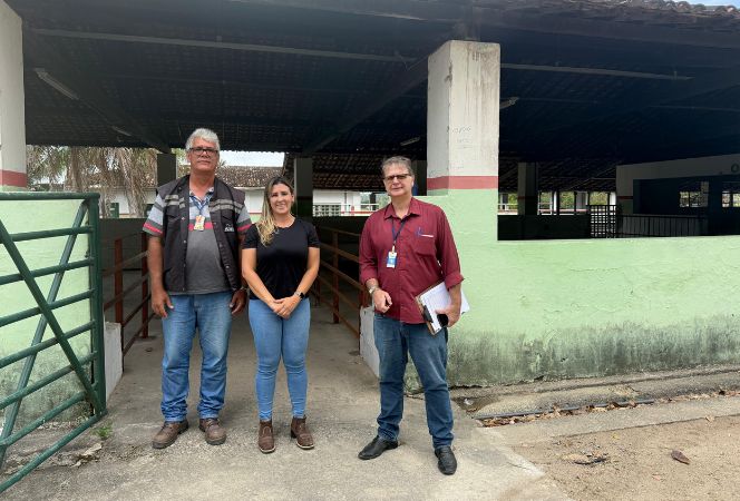 Visita da Adeal e Mapa ao Campus Satuba