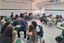 Servidores da Assistência Estudantil (assistentes sociais, psicólogos, profissionais da saúde) promoveram dinâmicas com os calouros na parte da tarde