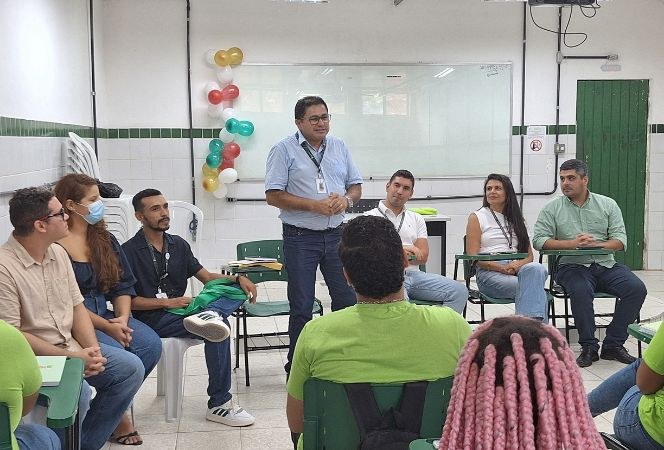 Coordenador do programa no Campus, Manoel Santos