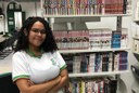 Estudante de Agropecuária, Sarah Euda representa o projeto MangaTeca Comunitária DiCria em Alagoas