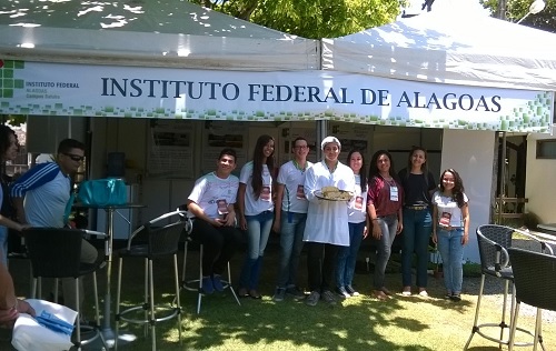 Estande do Ifal Satuba na Expoagro 2015.