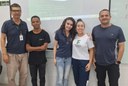 Além de orientadores, atividade contou com os discentes Dayvison Rafael Conceição, Lucas Henrique Borges e Lauane da Silva.jpg