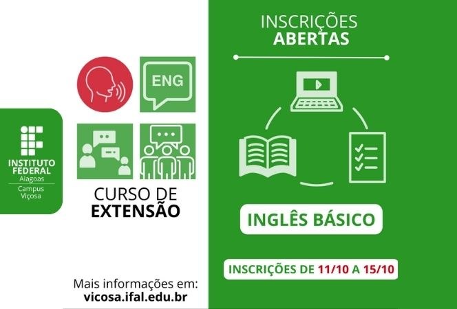 Vagas abertas para curso de inglês básico gratuito – Campus Londrina
