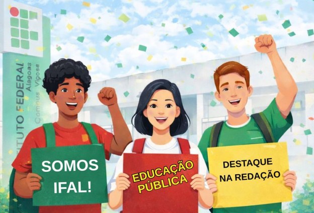 Notas altas na redação do Enem reforçam qualidade do ensino no Ifal Viçosa