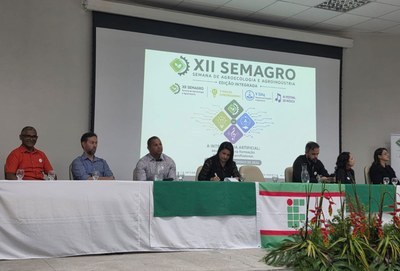 Abertura da 12ª Semana de Agroecologia e Agroindústria (Semagro 2026) no Campus Murici do Ifal