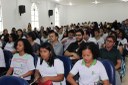 Servidores e alunos acompanharam a abertura do Congresso no Campus Satuba. (Fotos: Roberta Rocha)