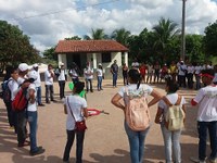 Estudantes do Campus Piranhas no Assentamento Patativa do Assaré