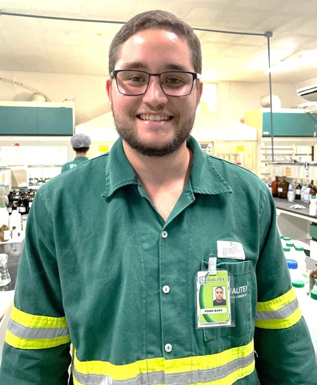 O assistente de Qualidade e Meio ambiente, Pedro Bispo, ressaltou que a aprendizagem diária é mútua.jpeg