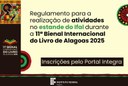 Servidores podem propor atividades para o estande do Ifal na Bienal do Livro