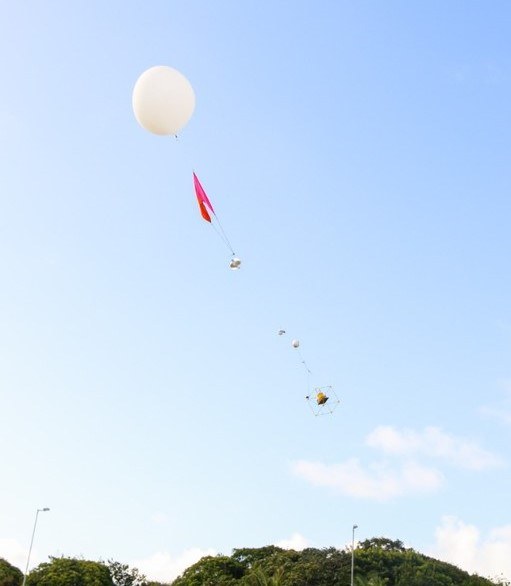 Nas primeiras atividades da competição, de lançamento em balão, o material era utilizado o PLA, agora a equipe SpaceIF busca recursos para aquisição de alumínio a ser utilizado em foguete.jpeg