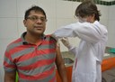 Vacinação contra a gripe no Campus Penedo