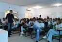 Reitor Carlos Guedes ouviu demandas dos alunos do Campus Batalha sobre fardamento, assistência estudantil e recursos para o Grêmio.JPG