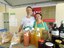 Fornecedores de alimentos Panc, em Maceió, estiveram presentes na Semagri para a venda e degustação.JPG