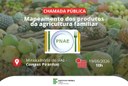Campus Piranhas divulga chamada pública para mapeamento de produtos da agricultura familiar