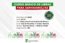 Curso básico de Libras começa no dia 2 de outubro