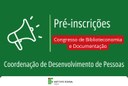 Pré-inscrições para Congresso de Biblioteconomia e Documentação