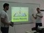 Alunos do Campus Rio Largo, Genilson Almeida e Ramisson Matias, apresentaram seu produto, o Guia Mais, aplicativo que facilita o turismo autônomo na capital alagoana.JPG