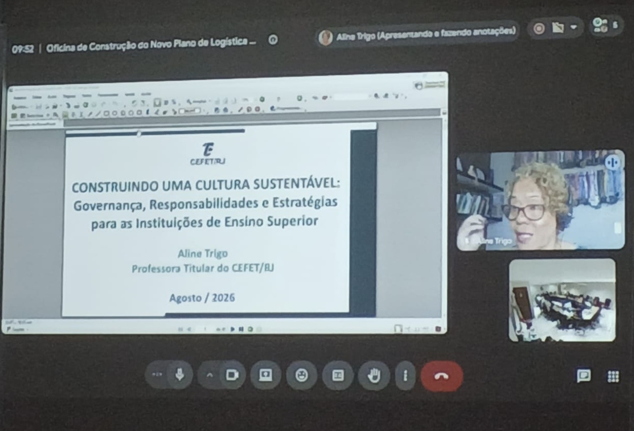 A professora Aline Trigo (CefetRJ) ministra palestra magna sobre governança e cultura sustentável na oficina do novo PLS do Ifal.jpg