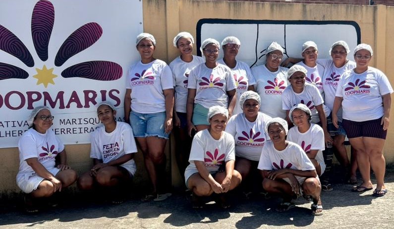 Localizada no Vergel do Lago, cooperativa conta atualmente com 26 mulheres marisqueiras