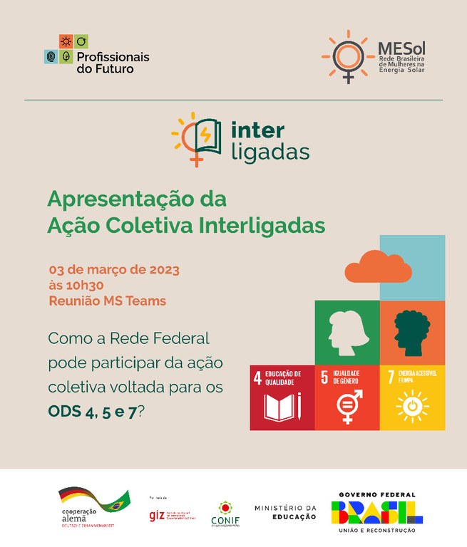 Conif e GIZ realizam webinar focado na inclusão feminina no setor de energias renováveis 