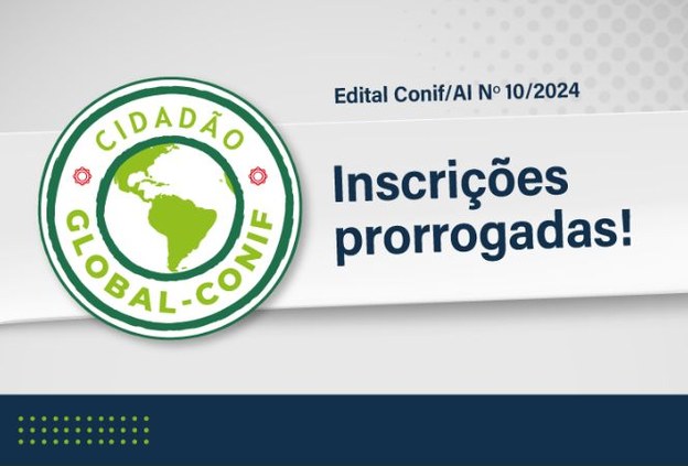 Conif prorroga inscrições para o Programa Cidadão Global-Conif até 3 de novembro