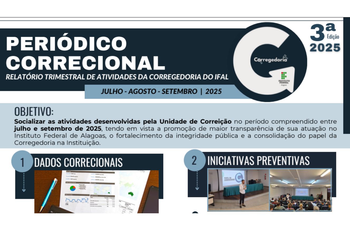 Nova edição do Periódico Correcional