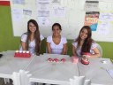 Acadêmicas do Cesmac fazem demonstração de saúde bucal