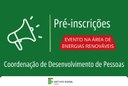 Evento na área de energias renováveis