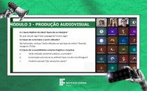 Capacitação reuniu mais de 60 servidores e estudantes em dia dedicado a alinhamento teórico e técnicas de produção audiovisual