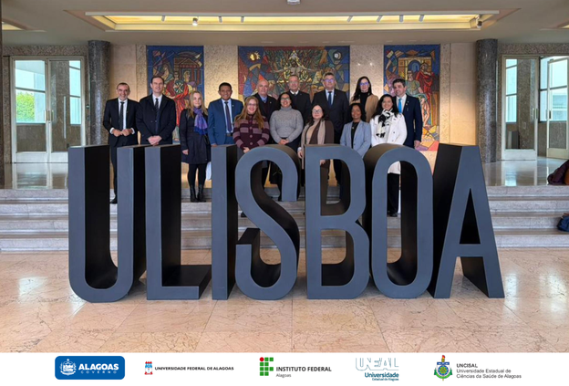 Delegação acadêmico-científica de Alagoas visita Instituto de Ciências Sociais de Portugal