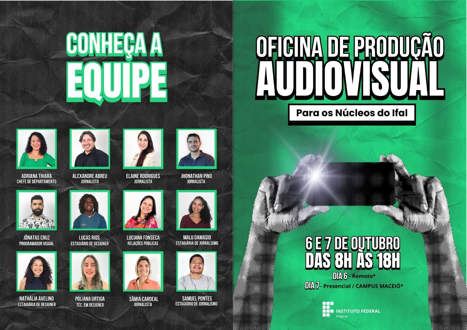 Equipe do DCE realizará a capacitação para os núcleos do Ifal
