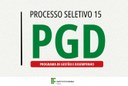 Processo seletivo 15 do PGD