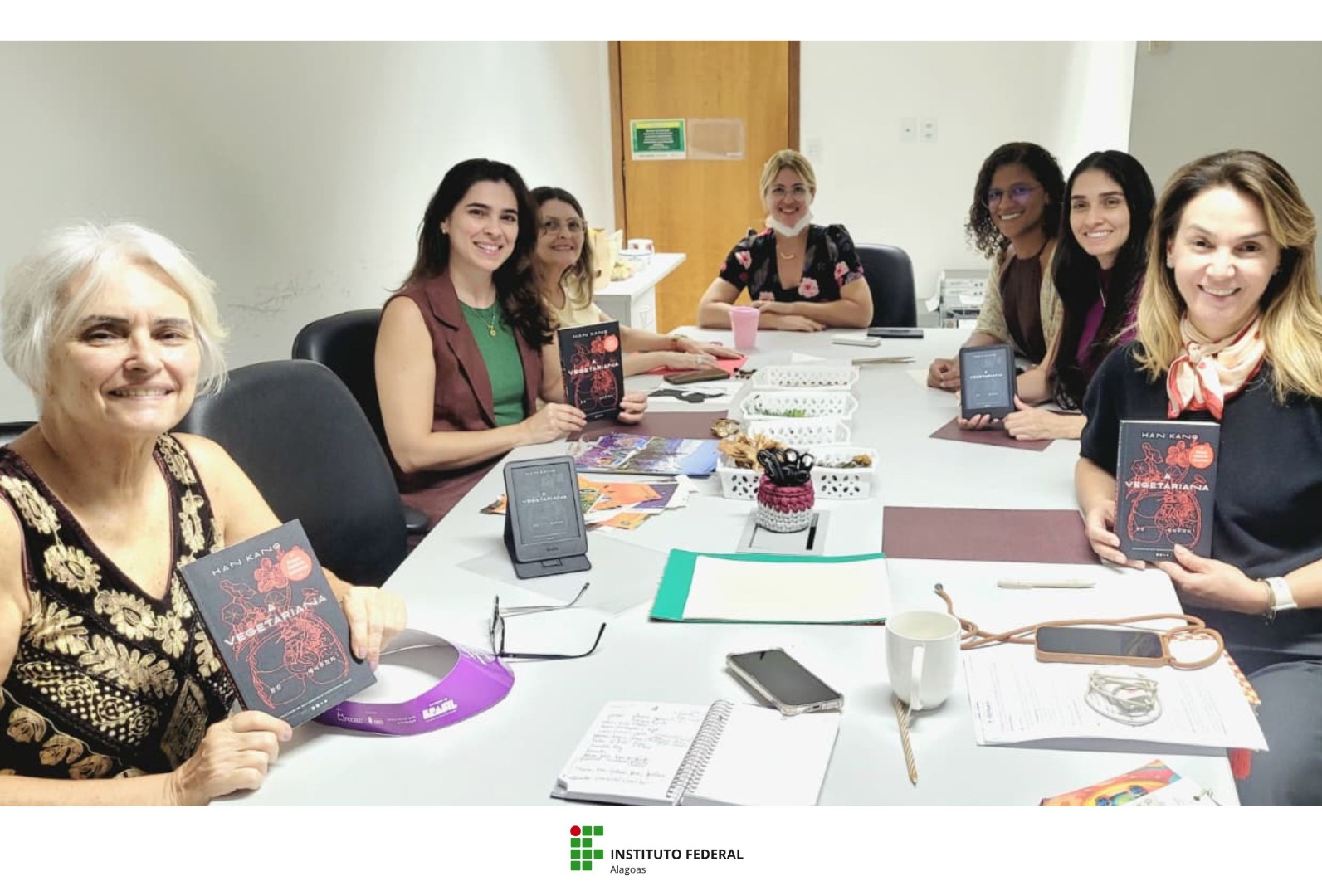 Clube do livro promove diálogos e bem-estar no Ifal