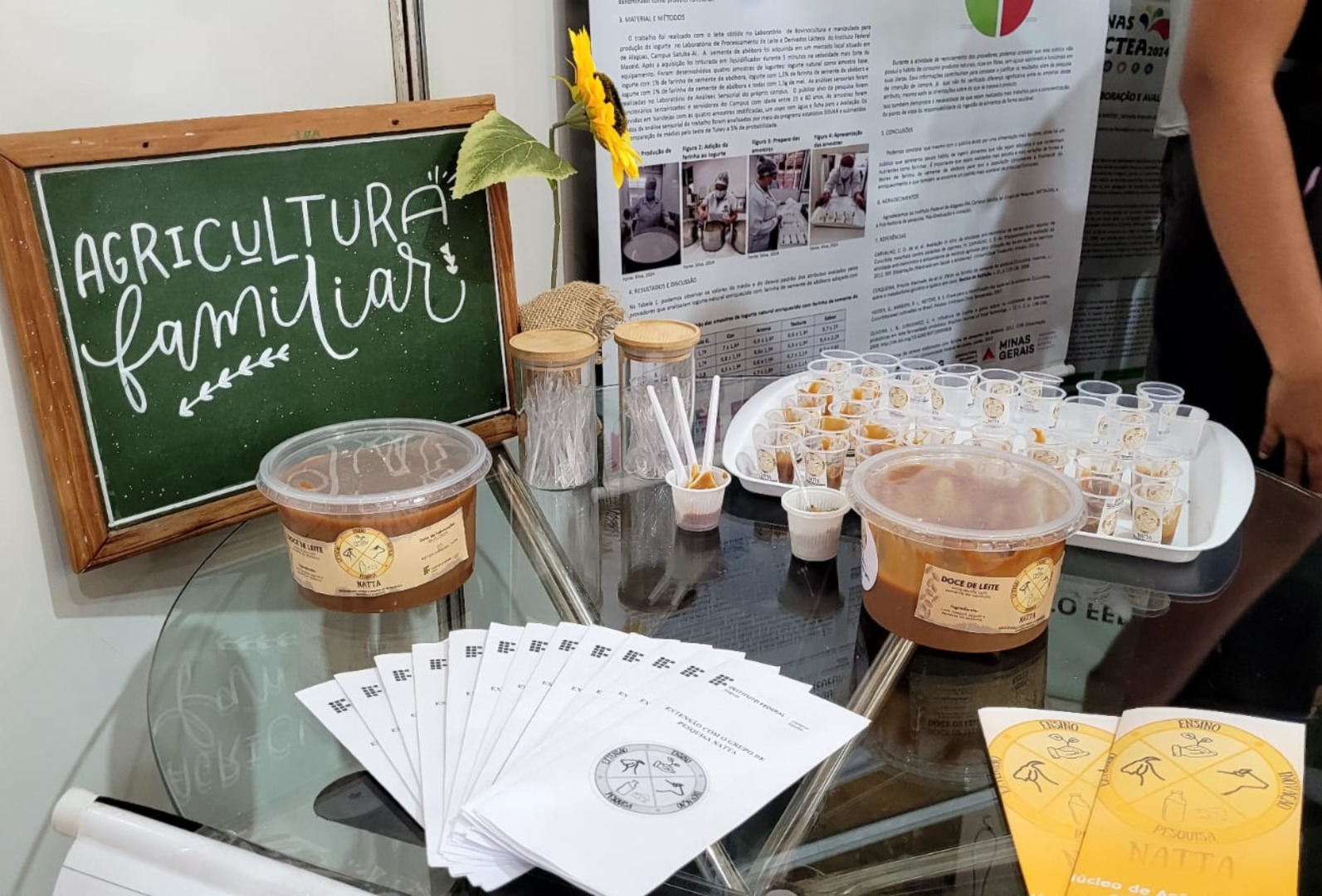 Grupo levou receitas para visitantes da Bienal do Livro