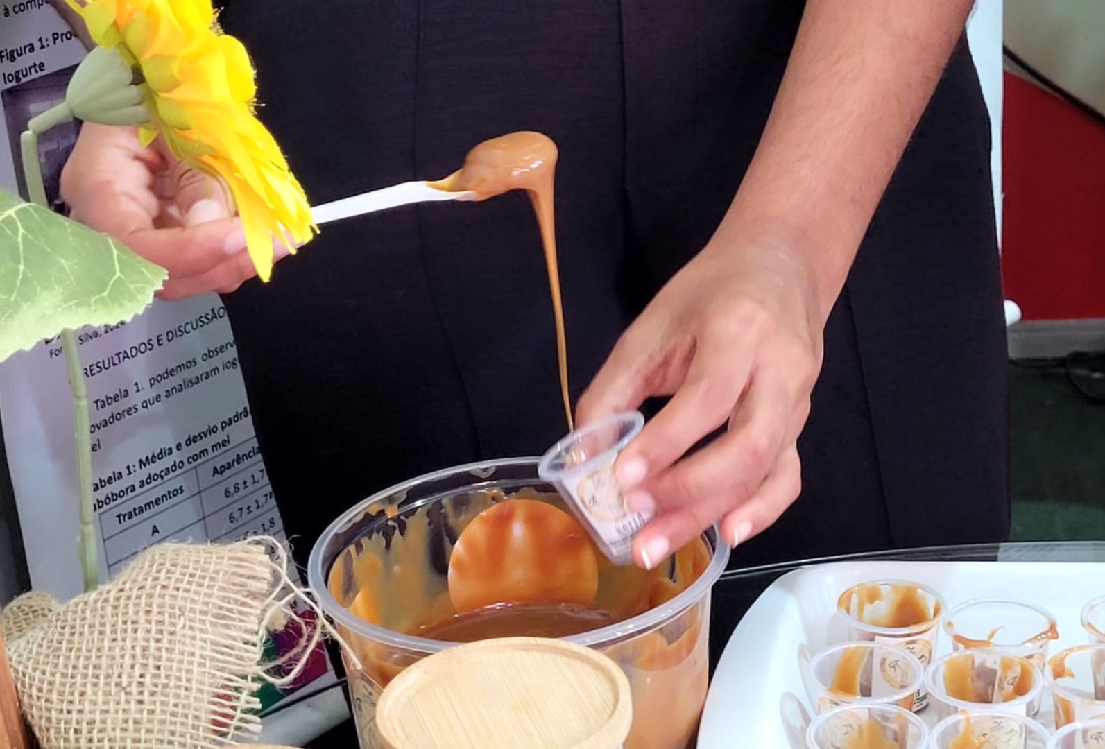Receita tradicional de doce de leite com sementes de abóbora